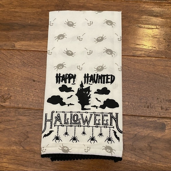 Halloween Decorative Kitchen Tea Towels Cotton - Picture 5 of 7
